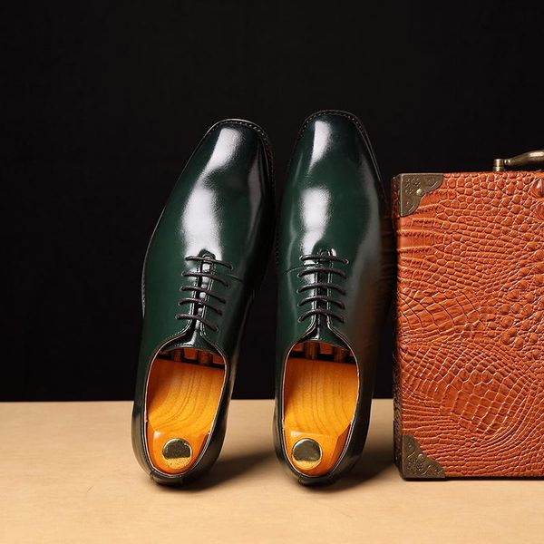 dress shoes 2021 men plus size business formal office lace-up loafers designer christmas party leather, Black
dress shoes 2021 men plus size business formal office lace-up loafers designer christmas party leather, Black