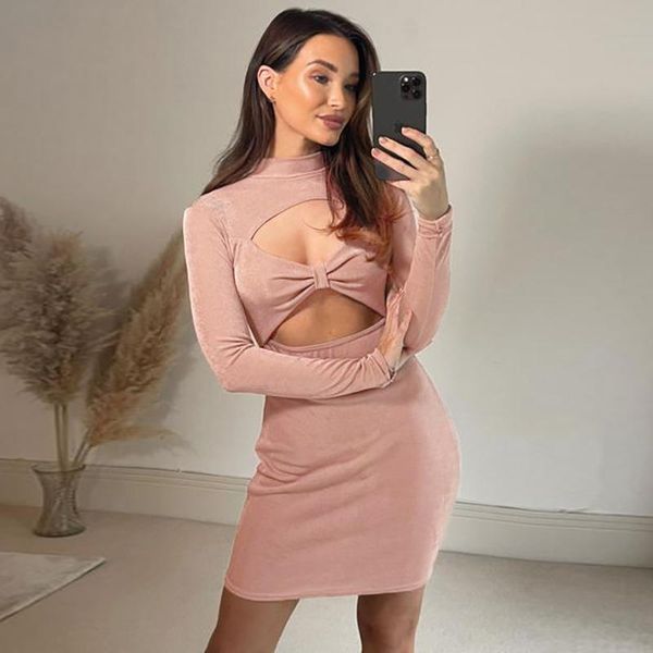 casual dresses women bodycon mini dress twist knot hollow out wrap party, Black;gray
casual dresses women bodycon mini dress twist knot hollow out wrap party, Black;gray