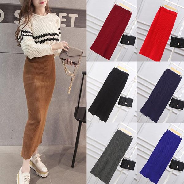 skirts women knitted thicker long skirt womens office package hip maxi autumn winter lady elastic waist knit pencil midi, Black
skirts women knitted thicker long skirt womens office package hip maxi autumn winter lady elastic waist knit pencil midi, Black
