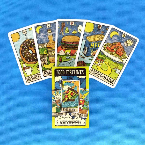 new food fortunes tarot cards and pdf guidance divination deck entertainment parties board game support drop shipping 78pcs
new food fortunes tarot cards and pdf guidance divination deck entertainment parties board game support drop shipping 78pcs