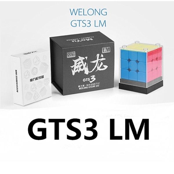 MoYu Weilong GTS3 LM 3x3x3 Magnetic magic cube 3x3 puzzle speed cube GTS3M cubo magico
MoYu Weilong GTS3 LM 3x3x3 Magnetic magic cube 3x3 puzzle speed cube GTS3M cubo magico