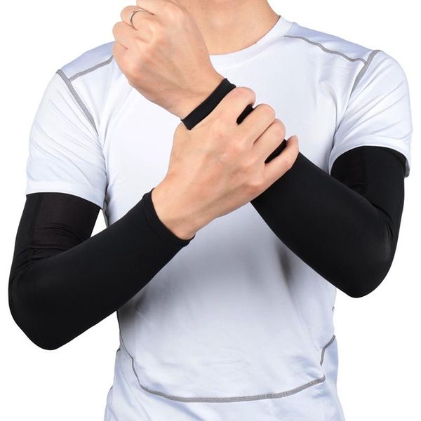 ice silk running arm sleeves basketball cycling warmer summer fitness hand elbow uv protection breathable & knee pads, Black;gray
ice silk running arm sleeves basketball cycling warmer summer fitness hand elbow uv protection breathable & knee pads, Black;gray