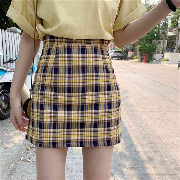 women checked mini skirt plaid summer beach vintage retro spring short girls in 210427, Black
women checked mini skirt plaid summer beach vintage retro spring short girls in 210427, Black