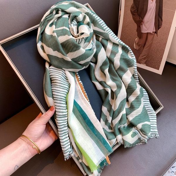scarves women's sun protection shawl silk scarf summer green striped seaside beach for ladies thin long soft big wraps, Blue;gray
scarves women's sun protection shawl silk scarf summer green striped seaside beach for ladies thin long soft big wraps, Blue;gray