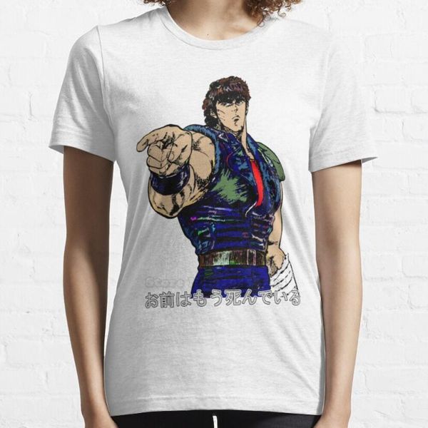women's t-shirt you are already dead women soft comfortable tshirt tee shirt clothes kenshiro ken shiro hokuto no manga anime, White
women's t-shirt you are already dead women soft comfortable tshirt tee shirt clothes kenshiro ken shiro hokuto no manga anime, White