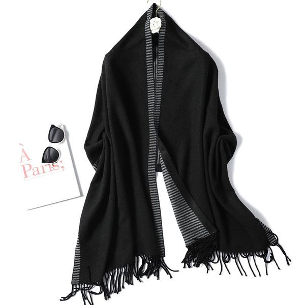 scarves 2021 winter scarf women fashion striped cashmere shawls and wrap lady pashmina bandana thick neck female foulard, Blue;gray
scarves 2021 winter scarf women fashion striped cashmere shawls and wrap lady pashmina bandana thick neck female foulard, Blue;gray