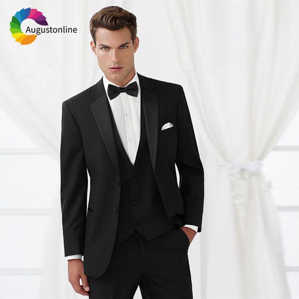 men's suits & blazers custom made italian black men for wedding white vest man jacket slim fit groom tuxedos 3 pieces pants t, White;black
men's suits & blazers custom made italian black men for wedding white vest man jacket slim fit groom tuxedos 3 pieces pants t, White;black