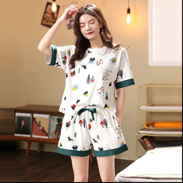 5xl plus size women sleepwear 100% cotton autumn pyjamas short pajamas set for summer home clothes 100kg pijamama verano, Black;red
5xl plus size women sleepwear 100% cotton autumn pyjamas short pajamas set for summer home clothes 100kg pijamama verano, Black;red