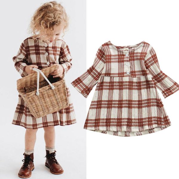 1-4y toddler baby kid girls dress autumn spring plaid long sleeve ruffles for vintage costumes 210515, Red;yellow
1-4y toddler baby kid girls dress autumn spring plaid long sleeve ruffles for vintage costumes 210515, Red;yellow