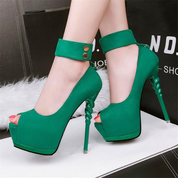 5cm high platform party shoes women peep toe flock shallow nightclub pumps fashion ankle buckle super heel woman dress, Black
5cm high platform party shoes women peep toe flock shallow nightclub pumps fashion ankle buckle super heel woman dress, Black