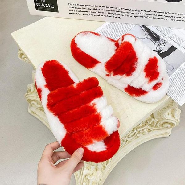 slippers women's cow pattern soft plush furry cozy open toe shoes causal ladies summer print flat fur, Black
slippers women's cow pattern soft plush furry cozy open toe shoes causal ladies summer print flat fur, Black