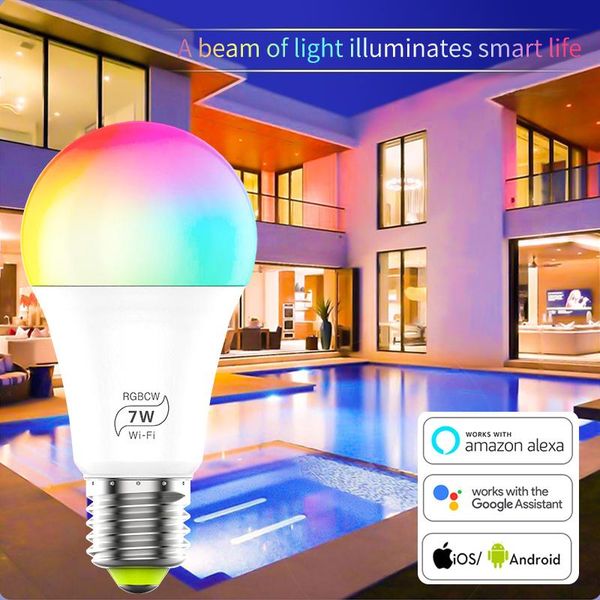 bulbs e27 rgb smart light bulb 9w 11w dimmable wifi voice control led magic lamp timer function work with alexa google assistant siri
bulbs e27 rgb smart light bulb 9w 11w dimmable wifi voice control led magic lamp timer function work with alexa google assistant siri