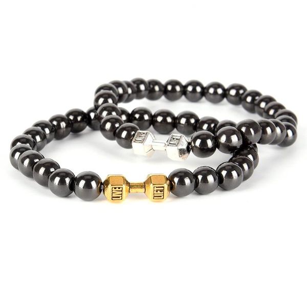 charm bracelets 1pc weight loss round black stone magnetic therapy bracelet health care hematite stretch, Golden;silver
charm bracelets 1pc weight loss round black stone magnetic therapy bracelet health care hematite stretch, Golden;silver