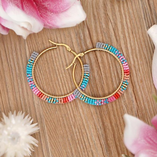 go2boho native hoop earrings for women jewellery bohemian collection miyuki seed bead ear ring 2021 jewelry wholesale earring dangle & chand, Silver
go2boho native hoop earrings for women jewellery bohemian collection miyuki seed bead ear ring 2021 jewelry wholesale earring dangle & chand, Silver