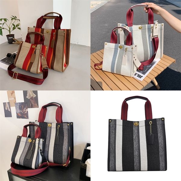 discount new fashion portable one shoulder tote women's bag size model popular canvas stripe messenger purse
discount new fashion portable one shoulder tote women's bag size model popular canvas stripe messenger purse