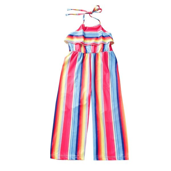 2021 kids girl summer clothing fashion toddler baby girl rainbow striped romper jumpsuit backless overalls outfit clothes 2435 v2, White
2021 kids girl summer clothing fashion toddler baby girl rainbow striped romper jumpsuit backless overalls outfit clothes 2435 v2, White
