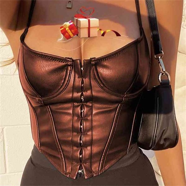 leather crop 90s clothes vintage haut femme halter neck womens halter women off shoulder bustier corset camisole 210407, White
leather crop 90s clothes vintage haut femme halter neck womens halter women off shoulder bustier corset camisole 210407, White
