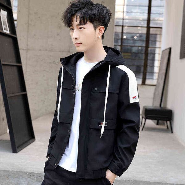 luxury men's suits blazers men's coat spring and autumn trend korean student et men's fashion brand leisure youth hooded work, White;black
luxury men's suits blazers men's coat spring and autumn trend korean student et men's fashion brand leisure youth hooded work, White;black