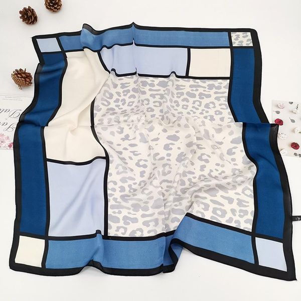 scarves 2021 fashion silk women scarf europe design foulard lepard print square shawls wraps, Blue;gray
scarves 2021 fashion silk women scarf europe design foulard lepard print square shawls wraps, Blue;gray