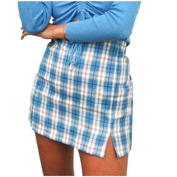 fashion skirt women summer casual split high waist lattice print beach short pencil falda cuadros 2021 skirts, Black
fashion skirt women summer casual split high waist lattice print beach short pencil falda cuadros 2021 skirts, Black