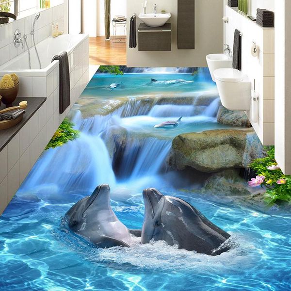 wallpapers custom po dolphin 3d flooring sticker mural wallpaper bathroom living room pvc self-adhesive waterproof floor decor painting
wallpapers custom po dolphin 3d flooring sticker mural wallpaper bathroom living room pvc self-adhesive waterproof floor decor painting