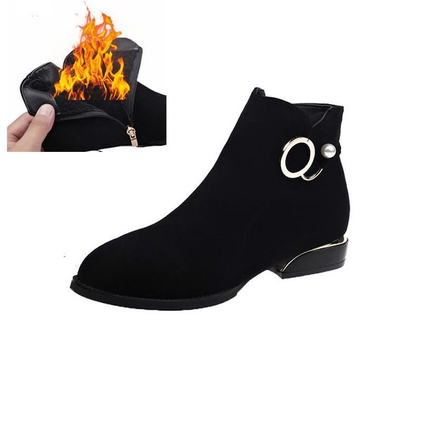 boots 2021 women ladies fashion zipper ankle student casual large size scrub single warm fur winter shoes m50#, Black
boots 2021 women ladies fashion zipper ankle student casual large size scrub single warm fur winter shoes m50#, Black