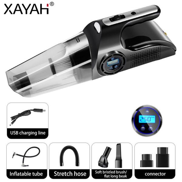 inflatable pump 120w 4 in 1 wireless vacuum cleaner portable powerful cyclone wet dry digital tire inflator air compressor
inflatable pump 120w 4 in 1 wireless vacuum cleaner portable powerful cyclone wet dry digital tire inflator air compressor