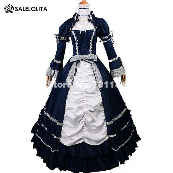 casual dresses dark blue gothic victorian dress halloween costumes for women princess ball gown lolita, Black;gray
casual dresses dark blue gothic victorian dress halloween costumes for women princess ball gown lolita, Black;gray