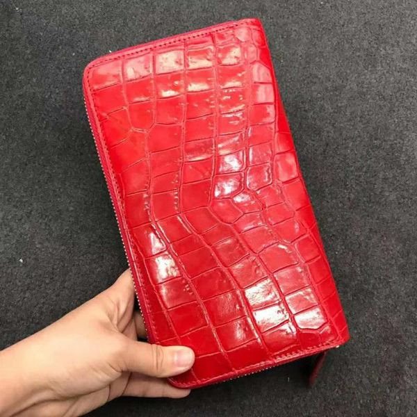 wallets 100% genuine alligator skin leather women wallet crocodile and purse lady bank card holder pink red color, Red;black
wallets 100% genuine alligator skin leather women wallet crocodile and purse lady bank card holder pink red color, Red;black