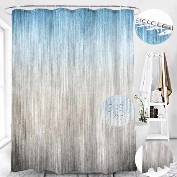 shower curtains simple striped gradient for bathroom bathtub modern waterproof 180*180cm
shower curtains simple striped gradient for bathroom bathtub modern waterproof 180*180cm