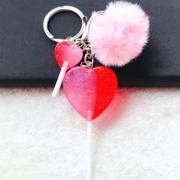 keychains 1pc cute women keychain fasion heart lollipop multicolor flatback rresin charms handbag keyring with tassel, Silver
keychains 1pc cute women keychain fasion heart lollipop multicolor flatback rresin charms handbag keyring with tassel, Silver