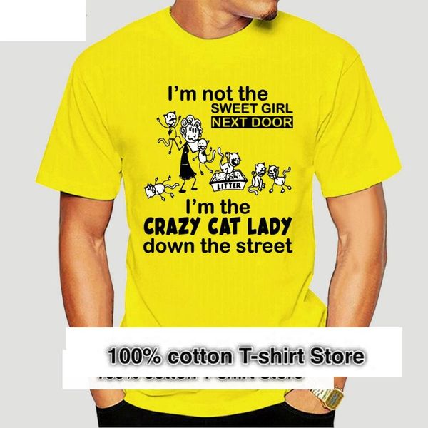 men's t-shirts im not the sweet girl next door crazy cat lady down street t-shirt(1)-4983d, White;black
men's t-shirts im not the sweet girl next door crazy cat lady down street t-shirt(1)-4983d, White;black