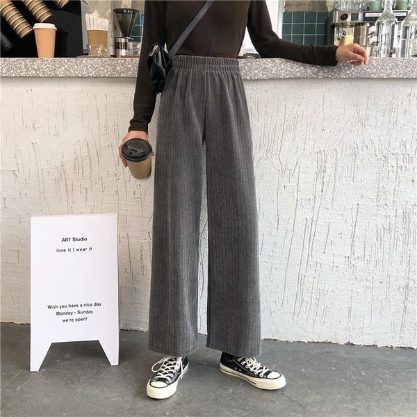 women's pants & capris fdfklak black woolen wide-leg high waist women autumn winter pant loose students droop straight joggers sweatpan, Black;white
women's pants & capris fdfklak black woolen wide-leg high waist women autumn winter pant loose students droop straight joggers sweatpan, Black;white