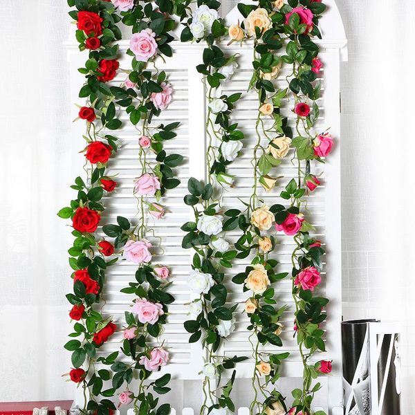 decorative flowers & wreaths simulation flower fantasy rose rattan home decoration fake wedding arrangement plant
decorative flowers & wreaths simulation flower fantasy rose rattan home decoration fake wedding arrangement plant