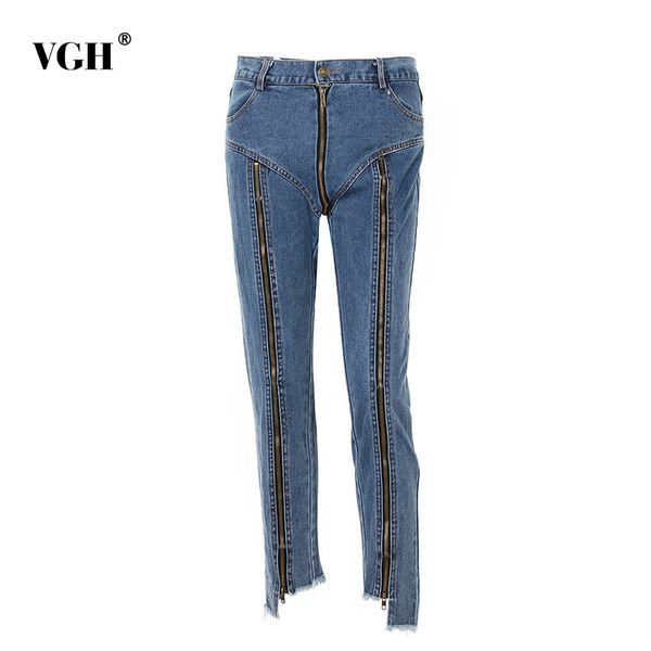 vgh patchwork zipper jeans for women high waist tassel casual pencil pants female autumn fashion new clothing 210421, Blue
vgh patchwork zipper jeans for women high waist tassel casual pencil pants female autumn fashion new clothing 210421, Blue