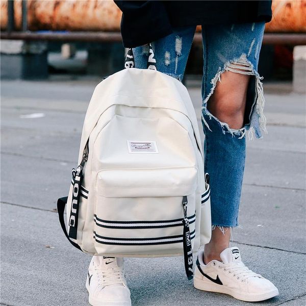 backpack college style japanese department canvas letter women backpacks school bags for teenage girls female quality travel
backpack college style japanese department canvas letter women backpacks school bags for teenage girls female quality travel