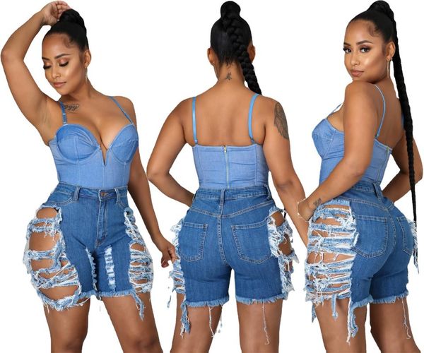 women's shorts 2021 women ripped holes jeans fashion side hollow out trendy lady high waist zipper denim real images summer, White;black
women's shorts 2021 women ripped holes jeans fashion side hollow out trendy lady high waist zipper denim real images summer, White;black