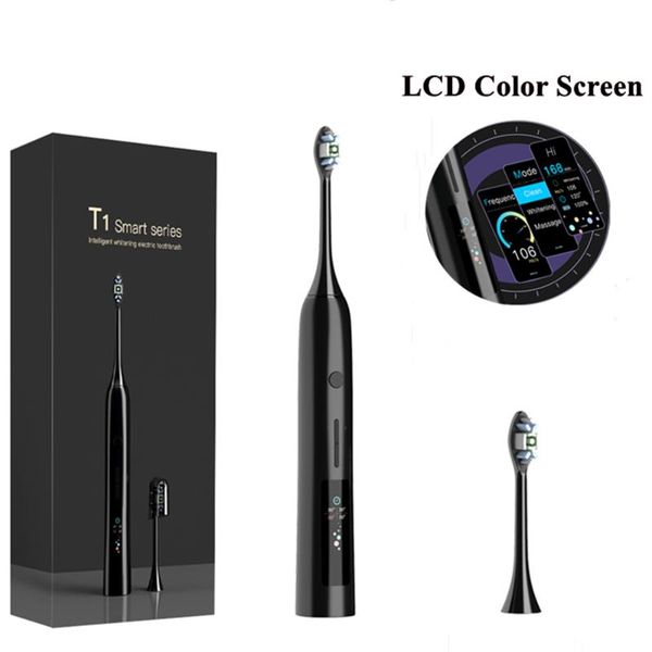 smart electric toothbrush sonic with lcd color screen adults ipx7 waterproof 2021 travel gift
smart electric toothbrush sonic with lcd color screen adults ipx7 waterproof 2021 travel gift