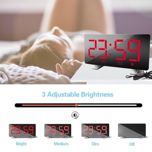 smart home control projection digital alarm clock for bedroom large led snooze electronic dual heavy sleeper kid elderly
smart home control projection digital alarm clock for bedroom large led snooze electronic dual heavy sleeper kid elderly