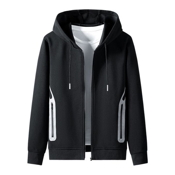 2021 a variety of optional cotton spring and autumn cloth cardigan sweater hooded fashion casual men's youth coat, Black
2021 a variety of optional cotton spring and autumn cloth cardigan sweater hooded fashion casual men's youth coat, Black