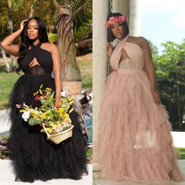casual dresses 2021 summer women party dress halter sleeveless backless high waist cascading ruffles mesh floor-length bubble, Black;gray
casual dresses 2021 summer women party dress halter sleeveless backless high waist cascading ruffles mesh floor-length bubble, Black;gray