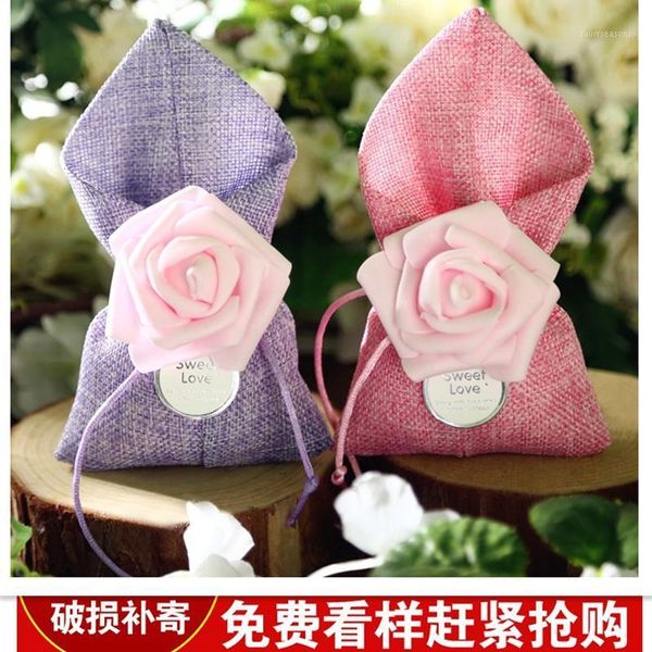 gift wrap rose linen candy bag wedding and party creative personality bags box supplies1
gift wrap rose linen candy bag wedding and party creative personality bags box supplies1