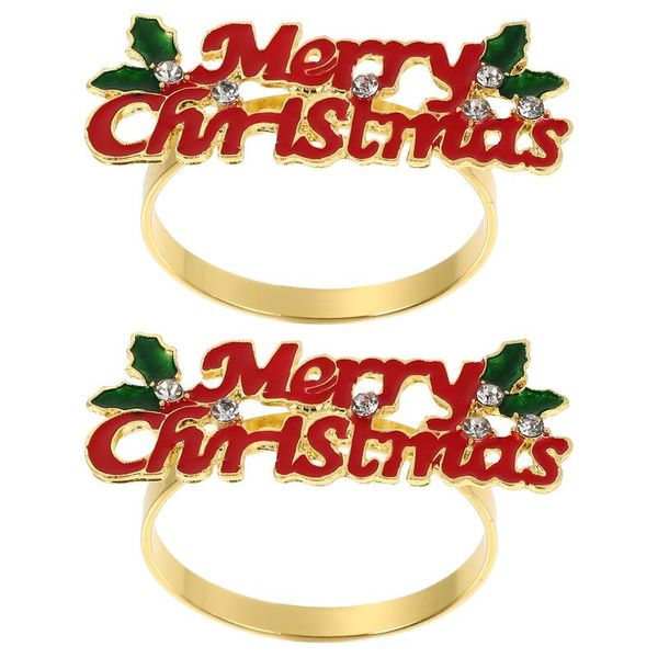 table napkin 2pcs christmas party buckle ornament chic xmas theme modelling ring
table napkin 2pcs christmas party buckle ornament chic xmas theme modelling ring