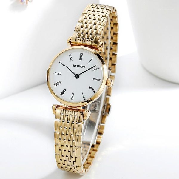 wristwatches women's fashion trend simple diamond-set roman scale ladies steel band waterproof watch luxury & casual 2021, Slivery;brown
wristwatches women's fashion trend simple diamond-set roman scale ladies steel band waterproof watch luxury & casual 2021, Slivery;brown