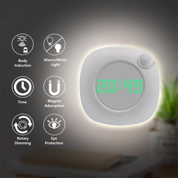 body induction infrared sensor light smart night with time clock for bedroom stairs wall lamp battery power cabinet
body induction infrared sensor light smart night with time clock for bedroom stairs wall lamp battery power cabinet