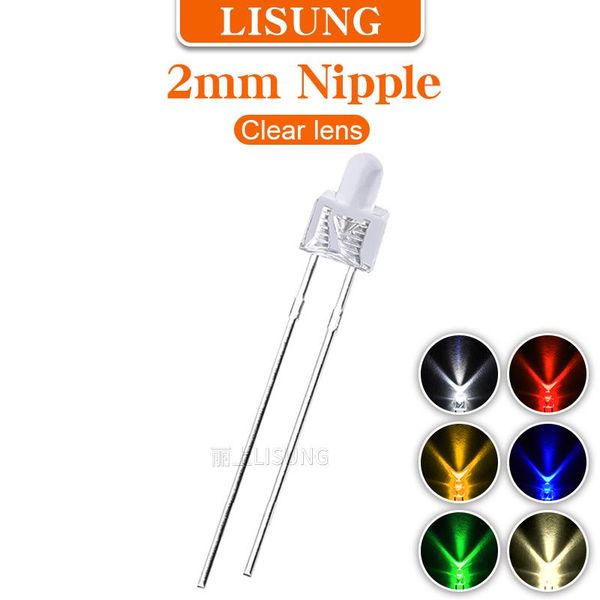 light beads 1000pcs/bag 2mm led pacifier type red yellow green bule warm white water clear lens big wide angle diodes indicator
light beads 1000pcs/bag 2mm led pacifier type red yellow green bule warm white water clear lens big wide angle diodes indicator