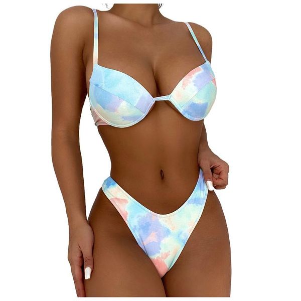 women's swimwear tie-dye 2021 swimsuits women summer padded bikini plus size swimsuit one piece, White;black
women's swimwear tie-dye 2021 swimsuits women summer padded bikini plus size swimsuit one piece, White;black