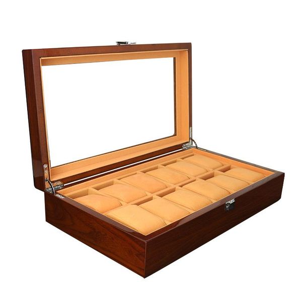 watch boxes & cases 12-digit wholesale display box storage wooden luxury for gift, Black;blue
watch boxes & cases 12-digit wholesale display box storage wooden luxury for gift, Black;blue