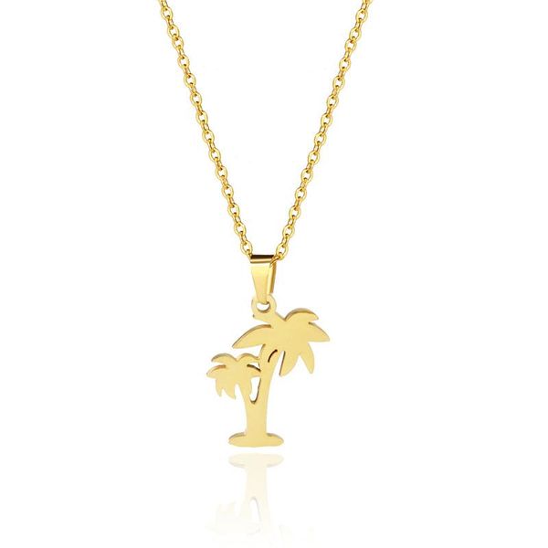 pendant necklaces yungqi charm palm tree chain necklace stainless steel coconut pendants for women clavicle minimalist plant jewelry, Silver
pendant necklaces yungqi charm palm tree chain necklace stainless steel coconut pendants for women clavicle minimalist plant jewelry, Silver