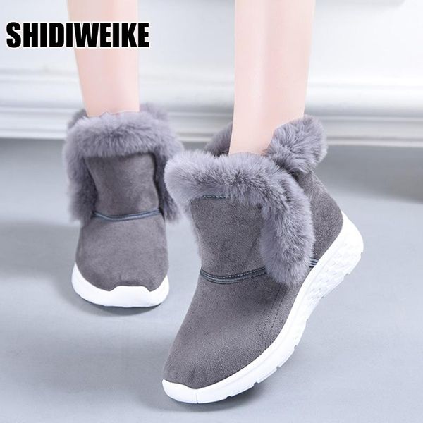 boots thick warm plush waterproof woman snow women non slip platform ankle winter cotton padded shoes vc1356, Black
boots thick warm plush waterproof woman snow women non slip platform ankle winter cotton padded shoes vc1356, Black